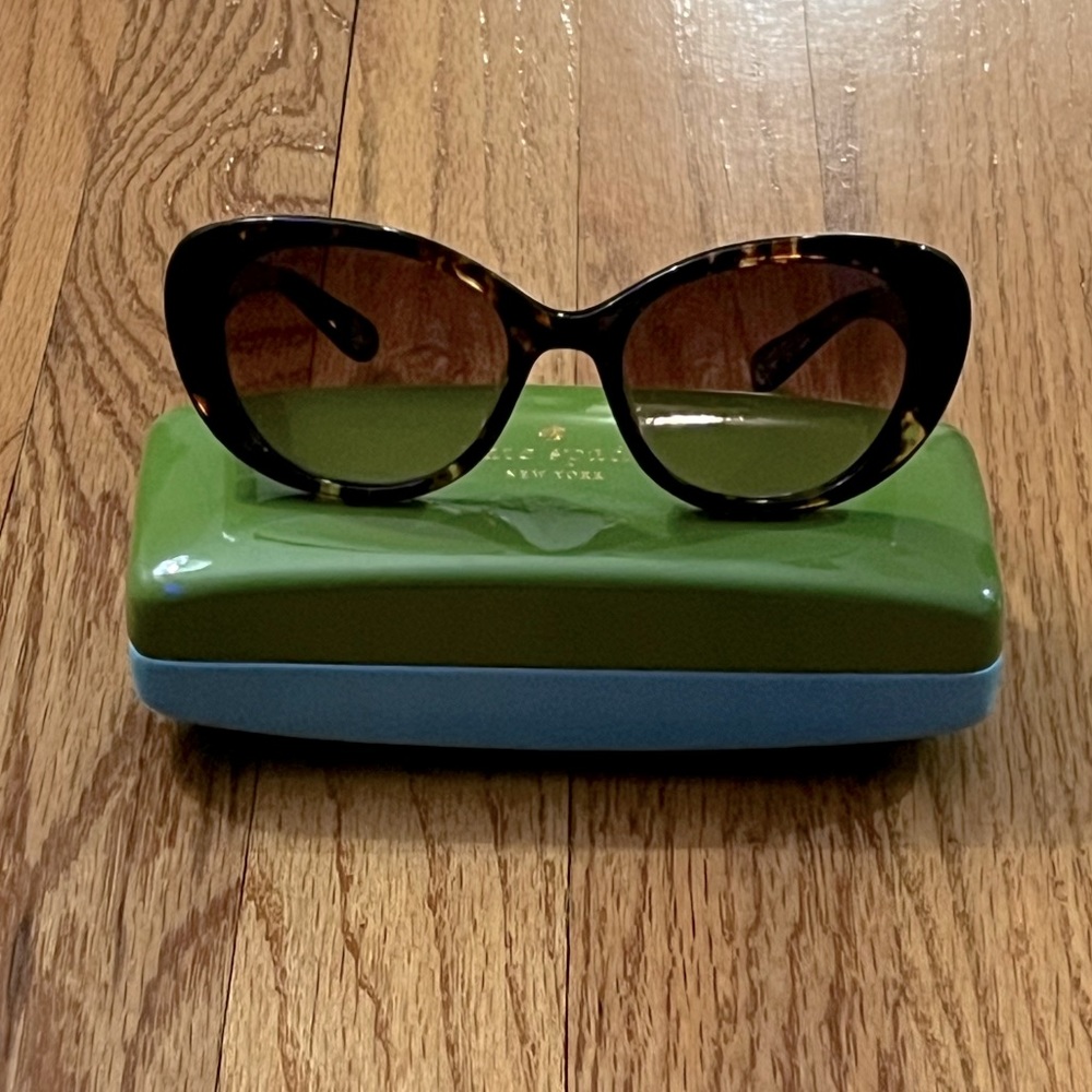 Kate Spade tortoise cat eye sunglasses